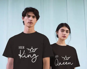 King Queen T Shirt GlyphWear